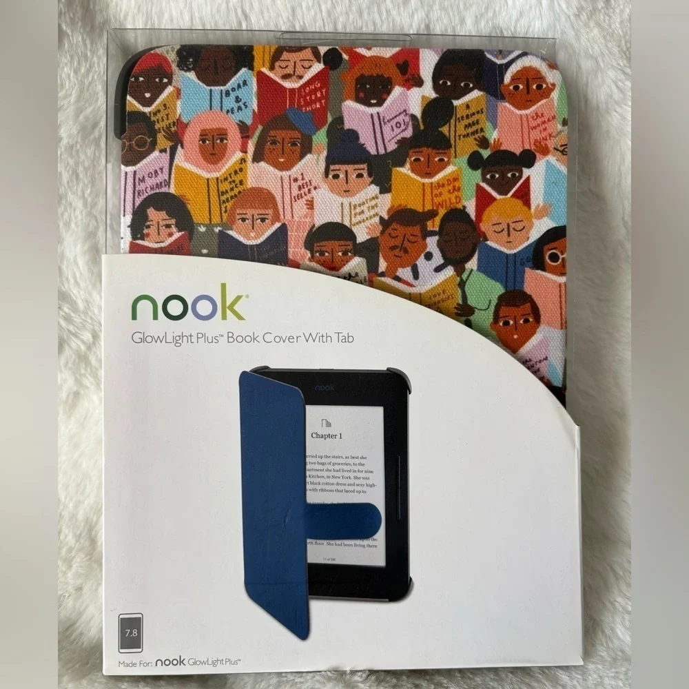 Nook Glowlight Plus Book Cover With Tab